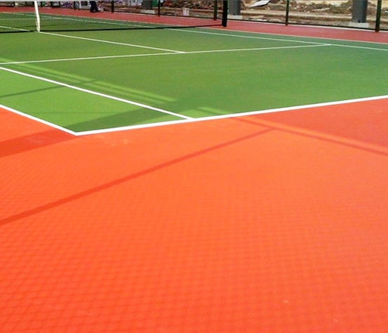 PU光面塑胶球场 